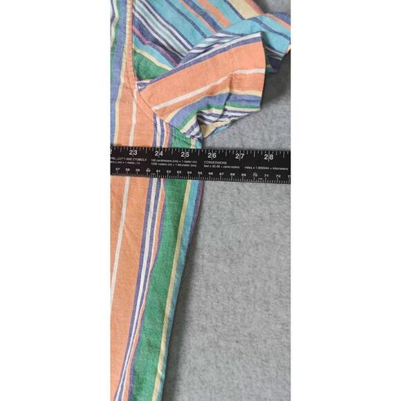 Vintage U.S. Polo Assn Button Up Shirt Mens Size 2XL Multicolored Stripes Collar - Picture 7 of 10